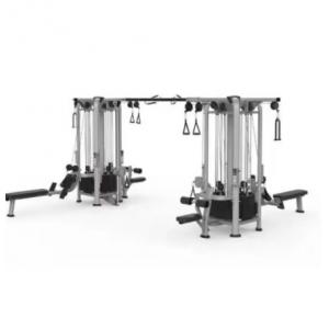 1200kg Steel 8 Station Multi Gym Machine 3800*3900*2350mm