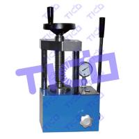 China 15 Ton Lab Single Punch Hydraulic Pressing Machine For KBr Sample Pressing Equipment on sale