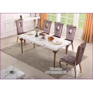 Stainless Steel Dining Table and Chairs For Sale With Best Price (YS-1)
