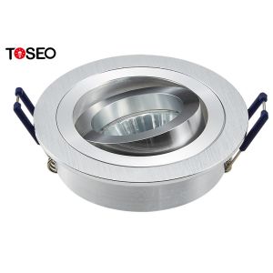 China Projecteur réglable d'intérieur adapté aux besoins du client du rond LED de Downlight de plafond en aluminium supplier