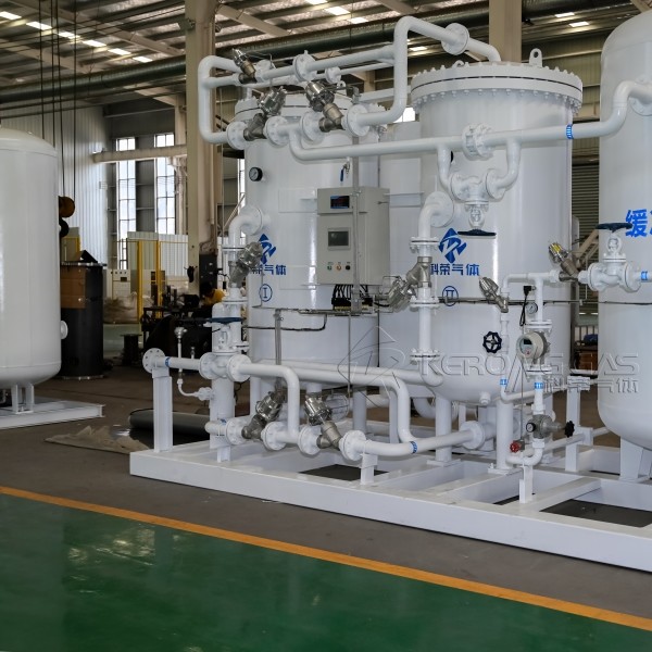 Heat Treatment High Purity PSA Nitrogen Generator With Oxygen Automatic Control