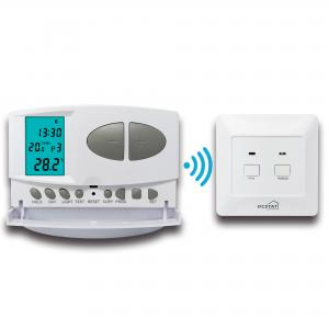 China Digital Wireless Room Thermostat 7 Day Programmable Water Heating supplier