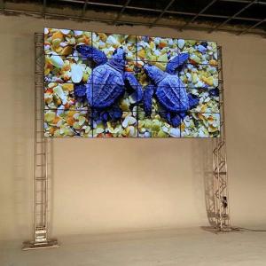 China Narrow Bezel 1080P 46 Inch 500 Nits LCD Video Wall supplier