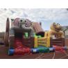 China Giant Outdoor Inflatable Forest Animal Dry Slide Huge Inflatable Monkey Elephant Dry Slide For Commercial Sale wholesale