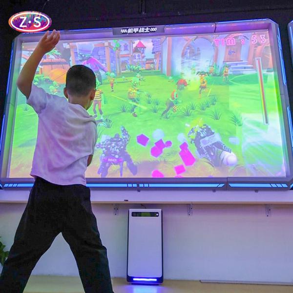 Skeleton Battle Ceiling Projector Games No Controller AR Mech Warrior System