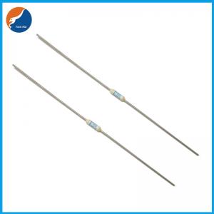 China T6D T7F TAMURA Thermal Cutoff Fuses Axial Lead Tinned Copper Wire supplier