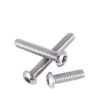 China OEM Customized ISO 7380 Stainless Steel M4 M5 M6 M8 M10 Hex Socket Button Head Screw on sale