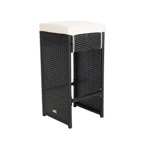 China Stackable Height 700mm Depth 400mm Modern Wicker Bar Stools Durable supplier