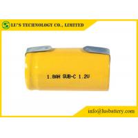 China SC1800mah 1.2V Nickel Cadmium Battery NICD Charger Cylindrical Cell Type on sale
