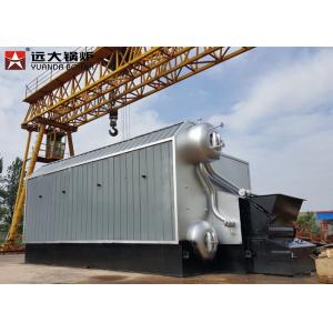 6 Ton/H Biomass Steam Boiler Double Drums Chain Grate 16 Bar Rated Working Pressure
