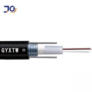 China outdoor single mode G652D 4 6 8 12 16 24 core armoured fiber optical cable with steel wire fibra optic gyxtw supplier