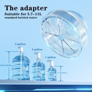 2025 New Arrival 3 Gallon Electric Drinking Portable Water Dispenser Universal USB Charging Water Bottle Pump