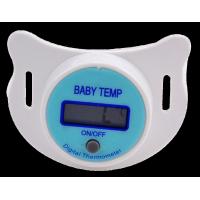 Blue / Pink Electronic Medical Equipment Clinic Digital Baby Nipple Thermometer