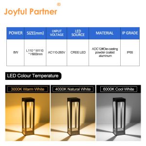 China アルミ LED 芝生庭 IP65 防水 0.6 メートル CREE LED 2 年間の保証 高さ 調整可能 wholesale