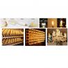 Dimmable 4W G9 LED filament bulb light Ceram G9 base crystal chandelier lamps