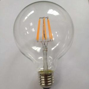 China Energy Saving 7-Watt LED Filament globe Light Bulb - Dimmable - Soft White 2700K supplier