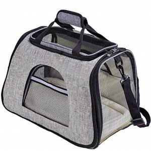 China Soft Sided Airline Approved Pet Carrier Bag With Replaceable Skin Covers supplier