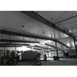 China Construction design large span color coated Philippines light steel structure industrial workshop supplier