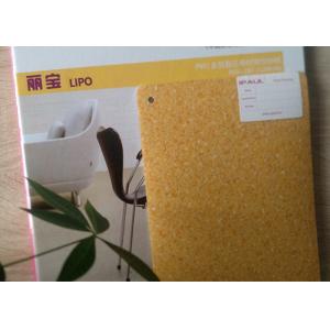 China Wood Grain Vinyl Gym Flooring , Vinyl Sports Flooring Loose Lay Apply Type supplier