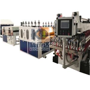 China Saving Energy PC Hollow Sun Board Making Machine Plastic Board Extrusion Line supplier