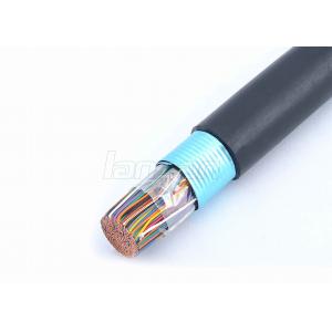 PVC Jacket 25 Pair Telephone Cable 24AWG , Indoor Telephone Cable For Communication