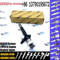 China DENSO Diesel Common Rail Fuel Injector nozzle 23670-09360 23670-09061 2367009060 095000-8740 for Toyota HIACE Hilux 2KD- on sale