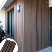 China Plastic Wood Panel WPC Recycled Composite Wood Effect Wall Cladding on sale