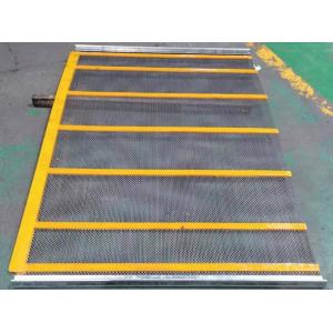 China Sae 1065 1070 Zig Zag Self Cleaning Screens For Aggregate Processing supplier