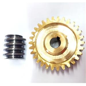 China High Precision Worm And Worm Wheel Gear Wear Resistant Cylindrical Shape supplier