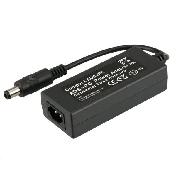 Compact ABS+PC AC DC Power Adapter with DC Plug Connector for Industrial Electronics