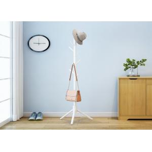 China Freestanding Triangle Hat Coat Stand Clothes Hanger Stand Wooden supplier