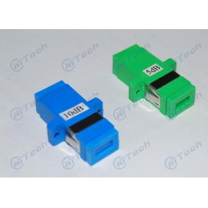 China SC 5dB Fixed Fiber Optic Attenuator Green / Blue Color Storage Temperature -40℃ To +85℃ supplier