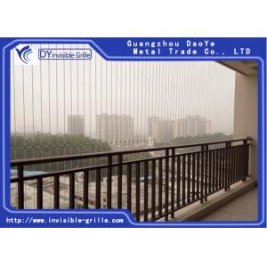 316 Grade Stainless Steel Wire Balcony Invisible Grille for Modern Interior Design