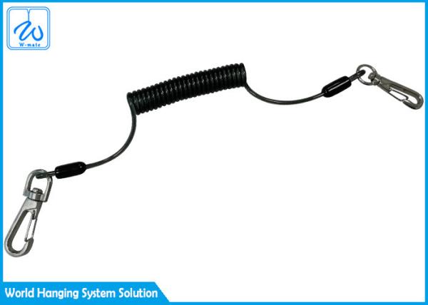 Rotating Clamps 14mm 7x7 Extension Spring Safety Cable