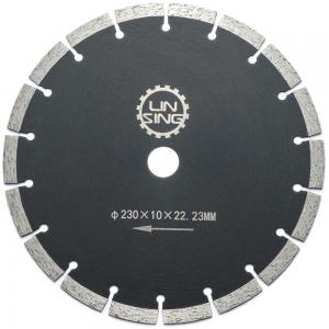 China 9 230mm Laser Segmented Diamond Cutting Disc for Granite Marble Concrete Ceramic Tile supplier