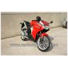Water-Cooled Red Drag Motorcycles Road Racing , Honda CBR150 Sports Car
