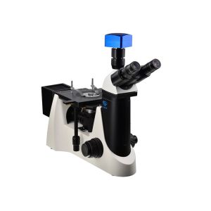China L'objectif métallurgique 5 du microscope inversé 80X de Trinocular troue l'oculaire supplier