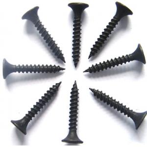 China # 2 Bugle Head Drywall Screws For Treated Pine , Twinfast Thread Black Chipboard Screws supplier