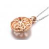 China Luxury 18K Rose Gold Diamonds Pendant Charm Ring Jewelry Set (GDSET003) wholesale