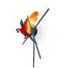 China High Resolution 75Cm Cloud Control Splicing Wifi  3D Led Fan Display Spinning Advertising Fan With Best Price wholesale