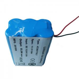 China Lightweight 310g 12.6V 5Ah Solar Street Light Lithium Battery supplier