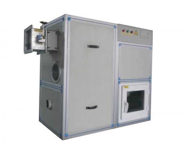 Compact Bed Type Dehumidifier Machine , Desiccant Wheel Dry Air System