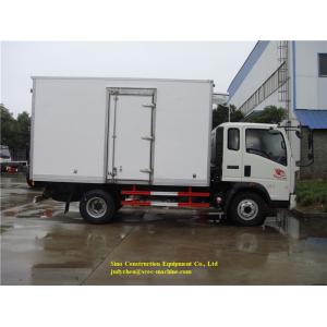 China 4.2m Refrigerator Box Truck Max Loading 5t Engine 140hp Howo Light Duty supplier