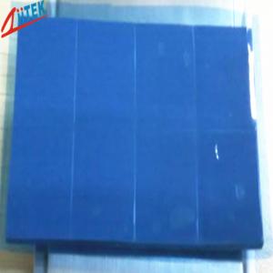 China disipador de calor azul que refresca termalmente el cojín de goma de silicona bajo Ultrasoft de la resistencia termal del reemisor de isofrecuencia 2.0W/mK 45 shore00 supplier