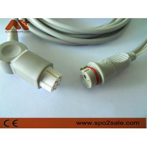 China Datex AS/3、AS/5、CC-104、Cardiocap CM-104、Cardiocap I、Cardiocap II、Cardiocap/5.のための多用性があるIBPのアダプター ケーブル。 supplier
