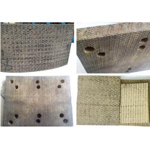China Drilling Machine Pile Driver Woven Brake Block Material Woven Lining with Resin supplier