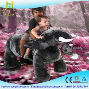 China Hansel used carnival rides coin operated kiddie rides and toys vending machine animals supplier