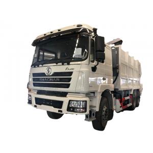 China 340hp Compression Garbage Truck SHACMAN F3000 Rear Loader Garbage Truck 6x4 Euro Il supplier