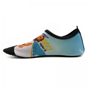 China PVC Outsole Lycra Upper Barefoot Aqua Socks / Water Aqua Shoes supplier