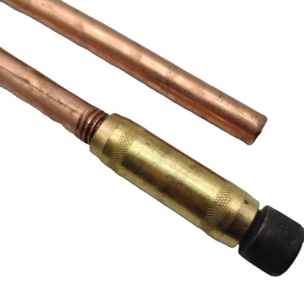 Electrical Earth Rod for Grounding System Threaded Head Thread Length High Yield Strength 800N/mm2